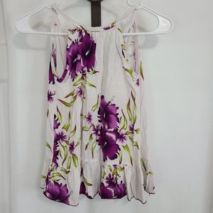 Aloha Fashion Woman's Summer Tanktop, Size: Small Color: White